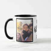Eine gesegnete Mama | Kundenspezifisches Foto des  Tasse (Links)