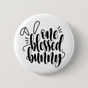 Eine gesegnete Osterkalligrafie   Schaltfläche But Button