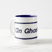 Eine Ghaeltacht Tasse (Vorderseite Links)