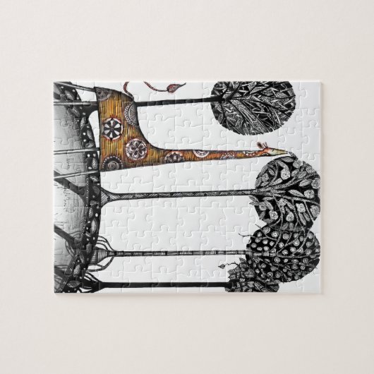 Eine Giraffe genannt Kennett Puzzle (Horizontal)