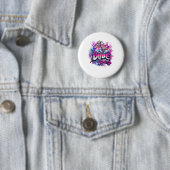 Eine Giraffe mit Pajamas und einem Skateboard Button (Beispiel)