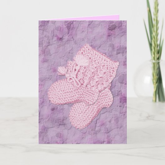 Eine Girl-Grußkarte Karte (Vorderseite)