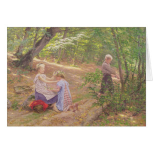 Eine Girlande der Blumen, 19. Jahrhundert