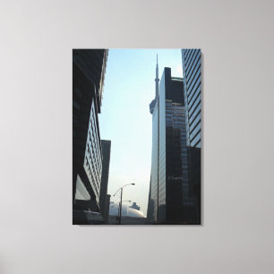 Eine glänzende Aussicht auf Toronto Leinwanddruck