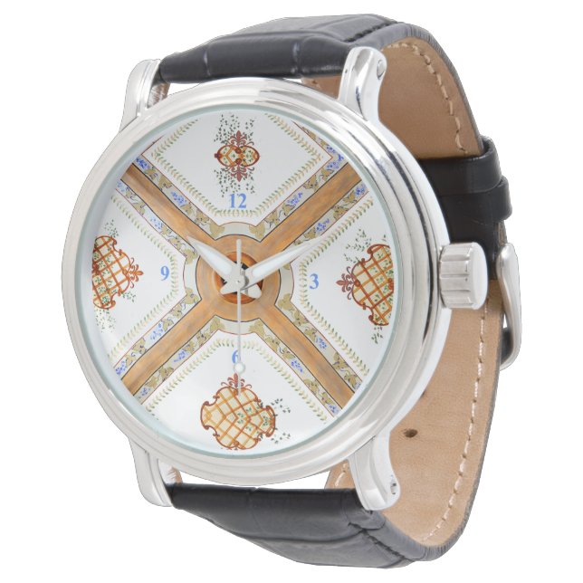Eine Glasdecke Armbanduhr (Schrägansicht)