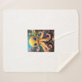 Eine glatte Fleece und Sherpa Blankets Sherpadecke (Vorderseite (Horizontal))