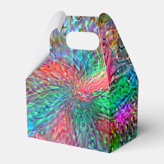 Eine glatte Spirale in sich überlappenden, schauta Geschenkschachtel (Rückseite)