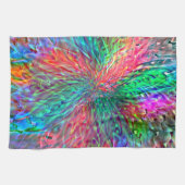 Eine glatte Spirale in sich überlappenden, schauta Geschirrtuch (Horizontal)