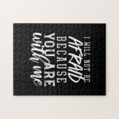 Eine Glaubensbasierte Erinnerung: Vertrauen in den Puzzle (Horizontal)