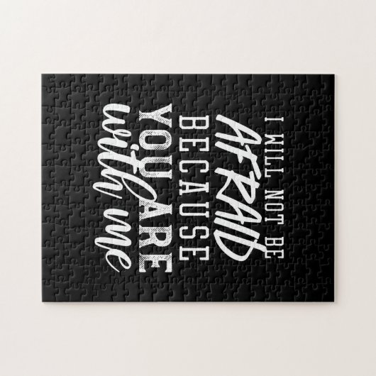 Eine Glaubensbasierte Erinnerung: Vertrauen in den Puzzle (Horizontal)