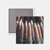 Eine gleichmäßige Mischung von vier Ballrunden zu Magnet (Vorderseite/Rückseite)