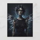 Eine Glitch-Fee Postkarte (Vorderseite)