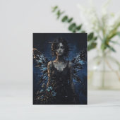 Eine Glitch-Fee Postkarte (Stehend Vorderseite)