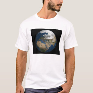 Eine globale Ansicht über Europa und Skandinavien T-Shirt