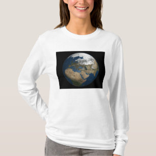 Eine globale Ansicht über Europa und Skandinavien T-Shirt