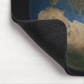 Eine globale Sicht auf Europa und Skandinavien Mousepad (Ecke)