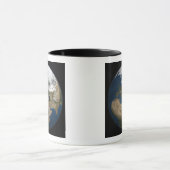 Eine globale Sicht auf Europa und Skandinavien Tasse (Zentrum)