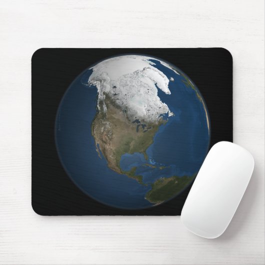 Eine globale Sicht auf Nordamerika Mousepad (Mit Mouse)
