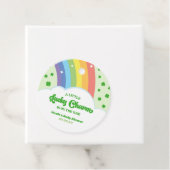 Eine glückliche Charm St. Patrick's Day Baby Dusch Geschenkanhänger (Beispiel)