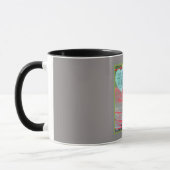 Eine glückliche Herz-Tasse Tasse (Links)