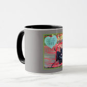 Eine glückliche Herz-Tasse Tasse (Vorderseite Links)