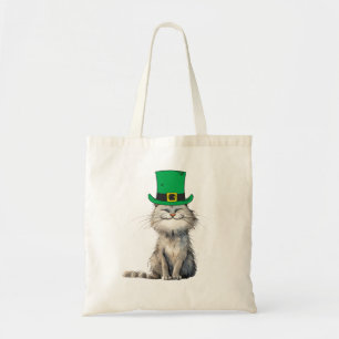 Eine glückliche irische Katze Tragetasche