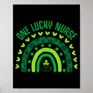 Eine Glückliche Krankenschwester Scrub Nicu Icu St Poster