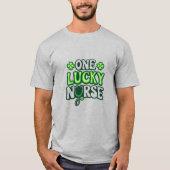 Eine Glückliche Krankenschwester – St. Patrick’s D T-Shirt (Vorderseite)
