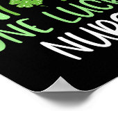 Eine Glückliche Krankenschwester St Patricks Day L Poster (Ecke)