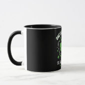 Eine Glückliche Krankenschwester St. Patrick's Day Tasse (Links)
