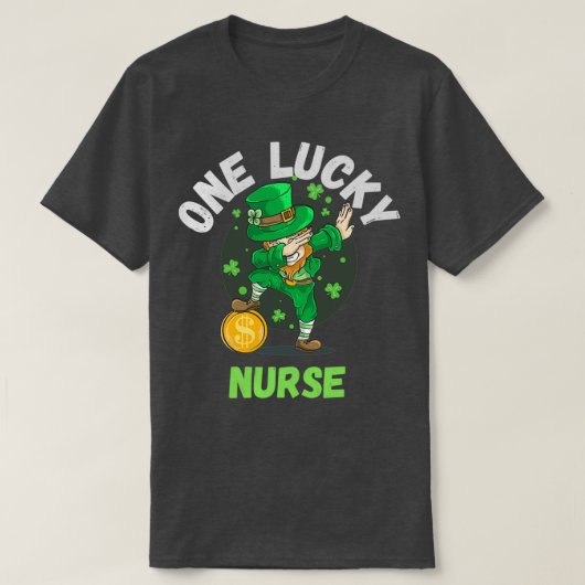 eine glückliche Krankenschwester T-Shirt (Design vorne)