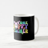 Eine glückliche Lehrerin Kaffeetasse (VorderseiteRechts)