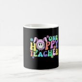 Eine glückliche Lehrerin Kaffeetasse (Mittel)