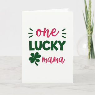 Eine Glückliche Mama Grußkarte Karte