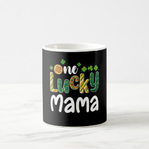 Eine glückliche Mama passende Familie St. Patrick' Kaffeetasse