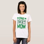 Eine glückliche Mama T-Shirt (Vorne ganz)