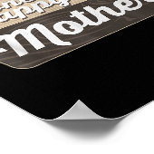 Eine glückliche Mutter Camper Matching Birthday De Poster (Ecke)