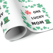 Eine glückliche Mutter irisch Geschenkpapier (Rolleneckpunkt)
