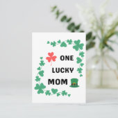 Eine glückliche Mutter irisch Postkarte (Stehend Vorderseite)