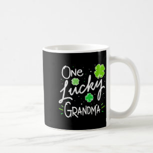 Eine glückliche Oma St. Patricks-Tag Langarm  Kaffeetasse