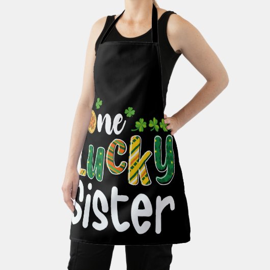 Eine glückliche Schwester Matching Familie St Patr Schürze (InSitu)