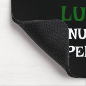 Eine glückliche Stationsleitung St. Patrick's Day Mousepad (Ecke)