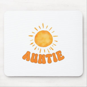 Eine glückliche Tante zum ersten Geburtstagsausflu Mousepad