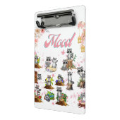 Eine glückliche und spielerische Stimmung, genau w Mini Klemmbrett (Gewinkelt2)