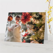 Eine glückliche Urlaubskarte Karte (Gelbe Blume)