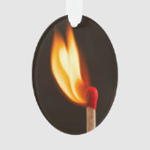 Eine glühende Flamme Ornament (Vorderseite)