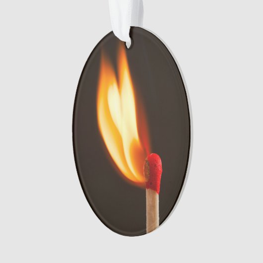 Eine glühende Flamme Ornament (Vorderseite)