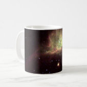 Eine glühende Gaswolke in der Sternenregion Kaffeetasse (Vorderseite Links)