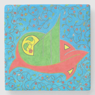 Eine Gnade für die Welt - Marmorstein-Untersetzer Steinuntersetzer