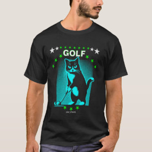 EINE GOLFENDE KATZE - LUSTIGE GOLF-TIERE T-Shirt